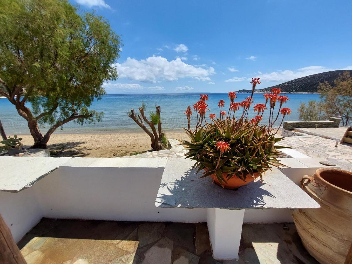 Styfilia Beachfront Apartments Platis Gialos  エクステリア 写真