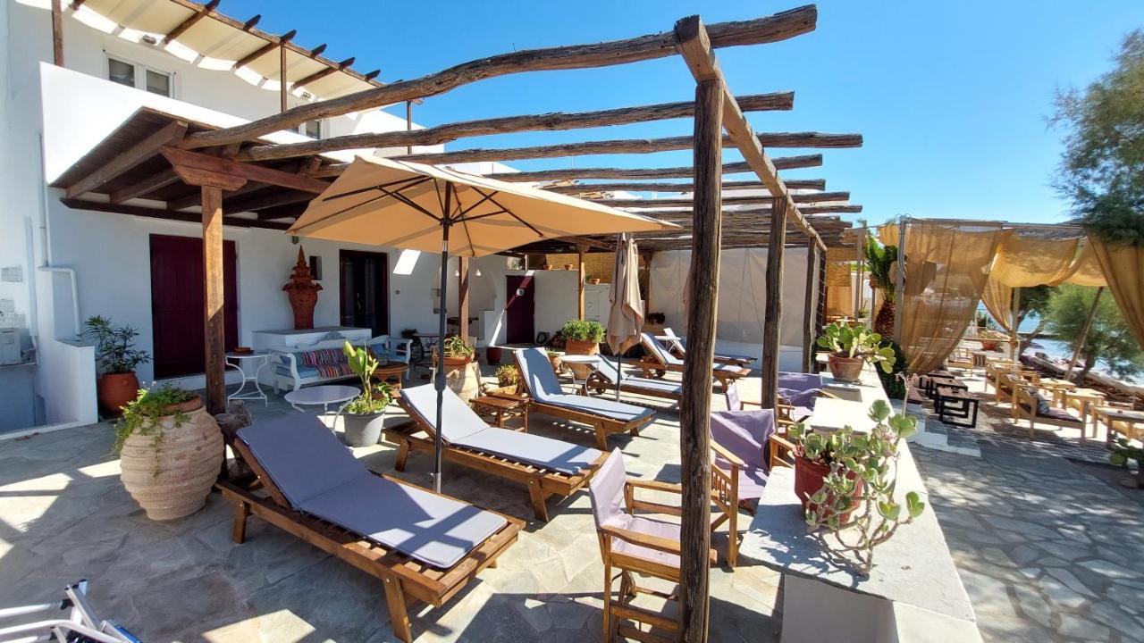 Styfilia Beachfront Apartments Platis Gialos  エクステリア 写真