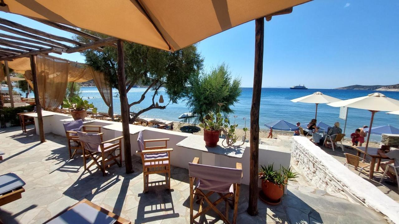 Styfilia Beachfront Apartments Platis Gialos  エクステリア 写真